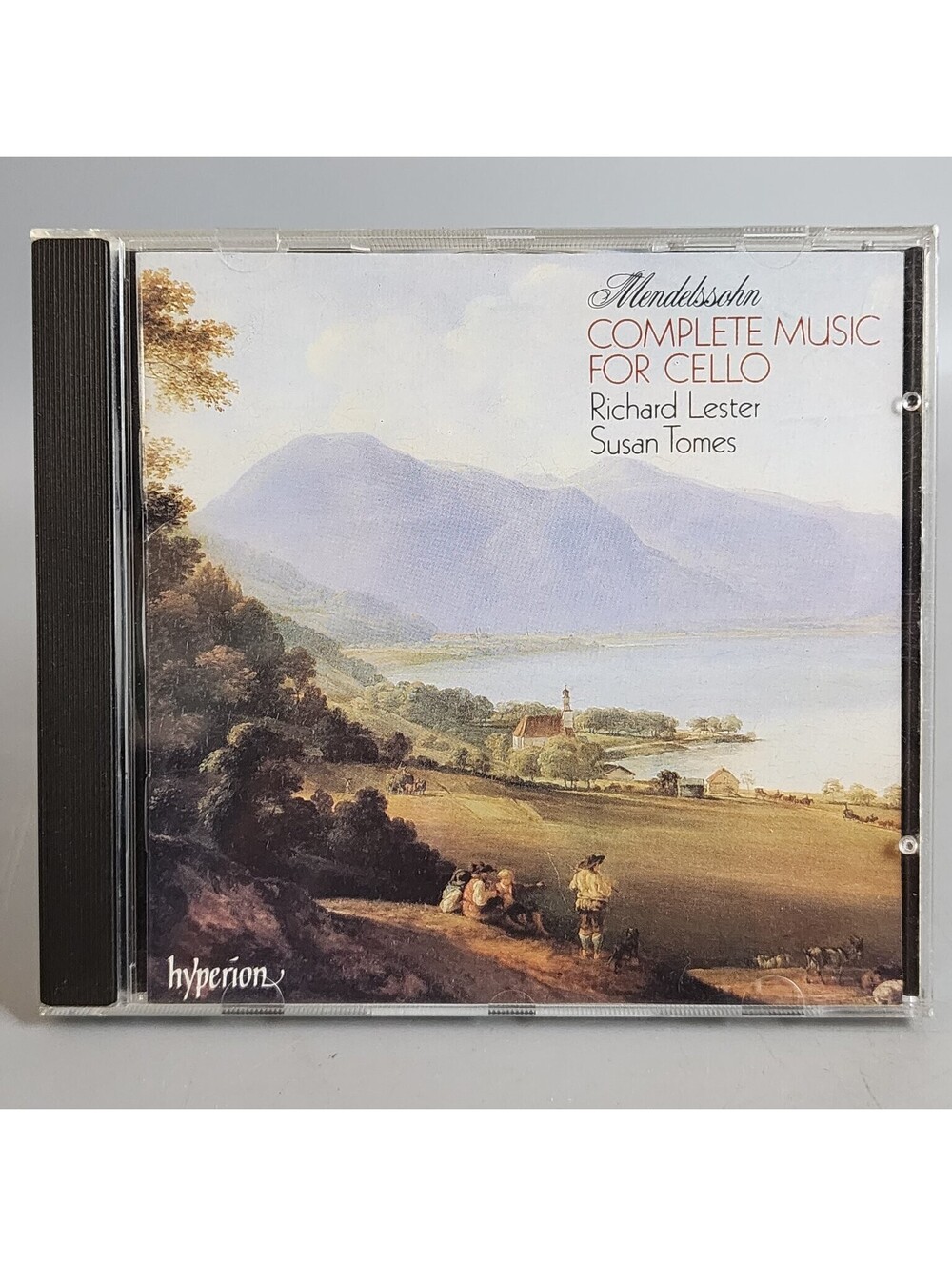 Mendelssohn Complete Music for Cello Richard Lester Susan Tomes CD Hyperion